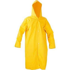 CAPA DE CHUVA AMARELA
